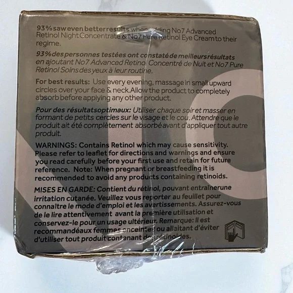 No7 Pure Retinol Night Repair Cream With Collagen Technology New In Box - Picture 5 of 8